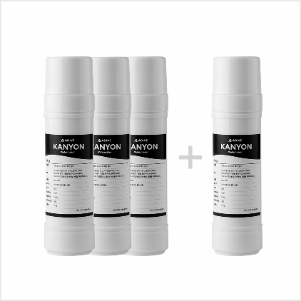 캐니언 교체 필터 3+1 패키지